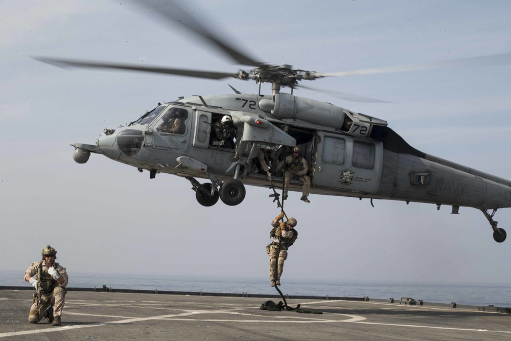 VBSS aboard the USS Rushmore