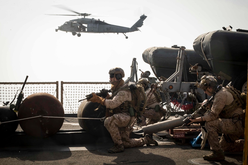 VBSS aboard the USS Rushmore