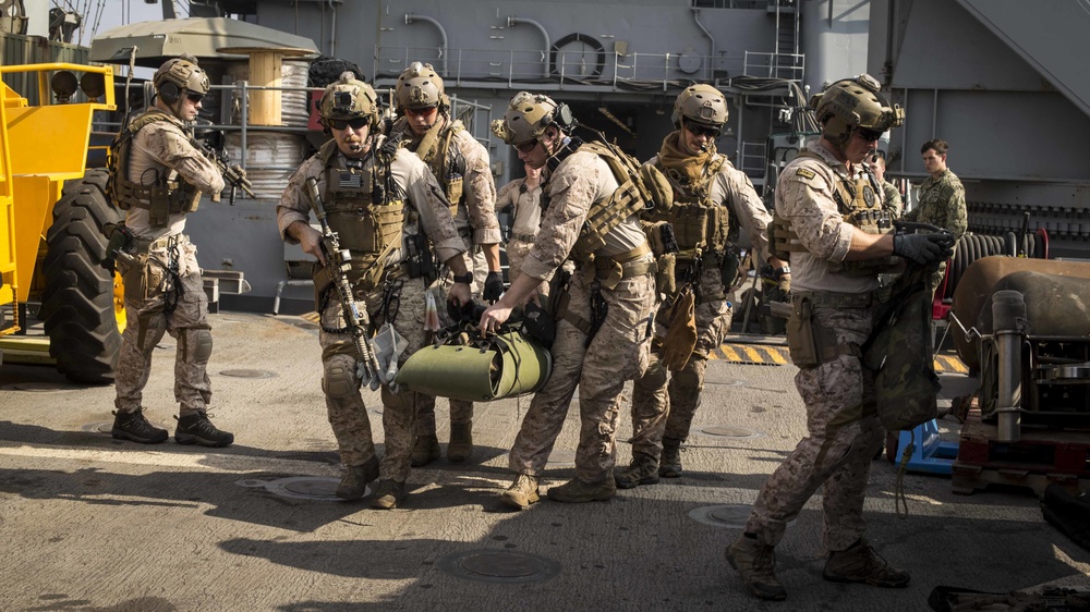 VBSS aboard the USS Rushmore