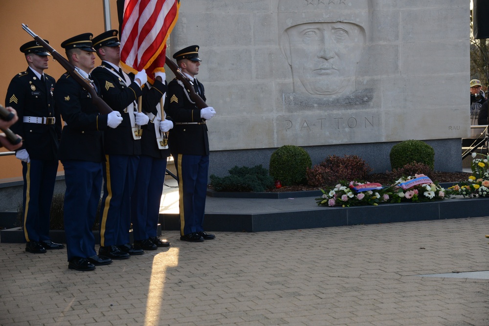 WW2 Battle of the Bulge's commemoration in Bastogne