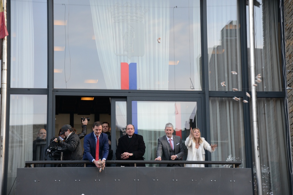 WW2 Battle of the Bulge's commemoration in Bastogne