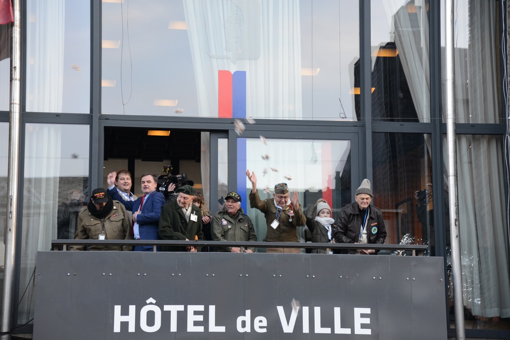 WW2 Battle of the Bulge's commemoration in Bastogne