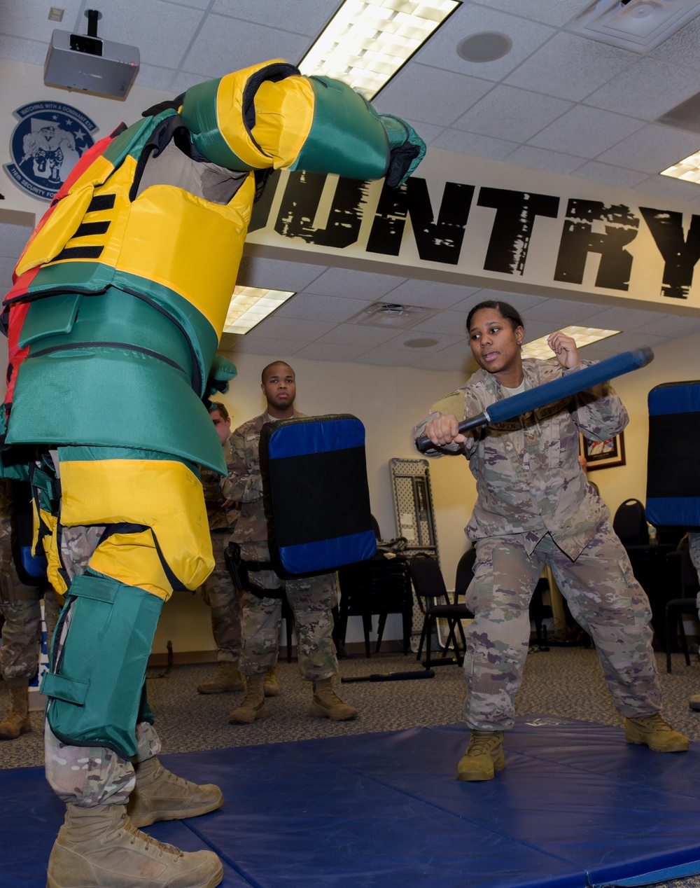 116th Security Forces Squadron conducts training at Robins AFB