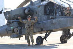 3rd Squadron, 17th Calvary Regiment honors Pilot with Final Flight