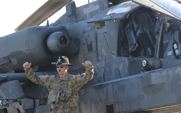 3rd Squadron, 17th Calvary Regiment honor Pilot with Final Flight