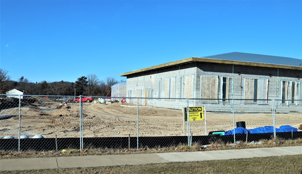Construction continues on new dining facilities at Fort McCoy