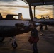 Sunset at Vance Air Force Base
