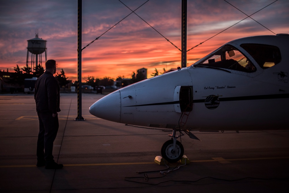 Sunrise at Vance Air Force Base