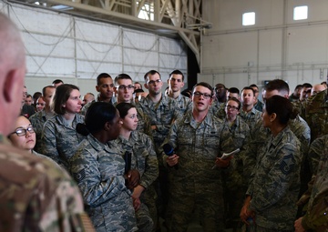 ACC leaders talk Creech future with RPA Airmen