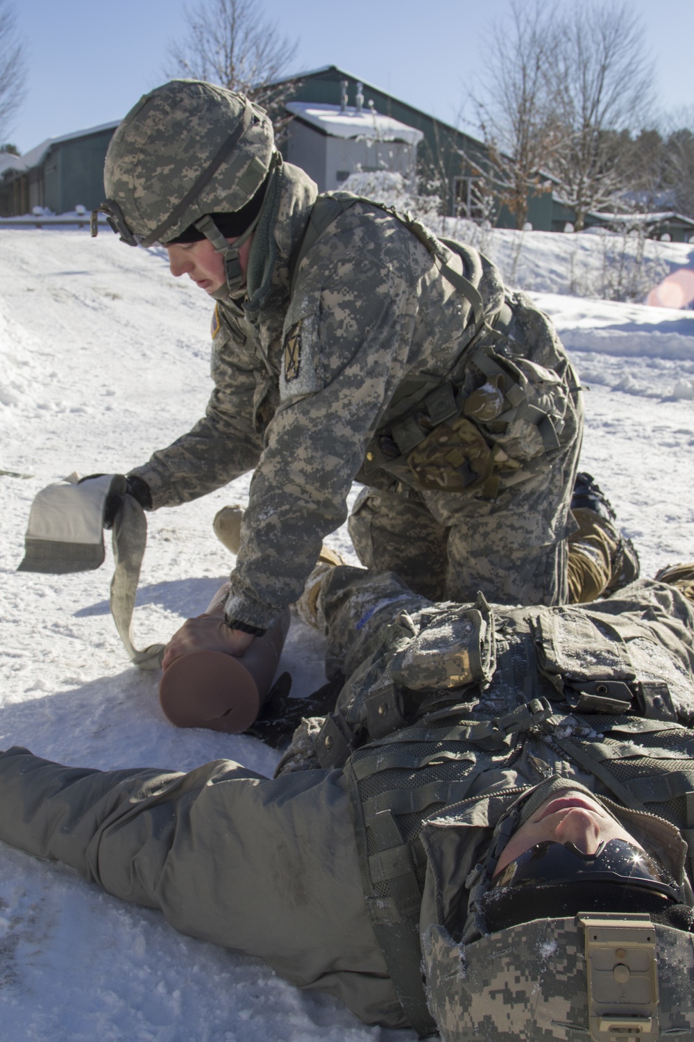 Combat Lifesaver Course for Vermont Army Guard Infantry