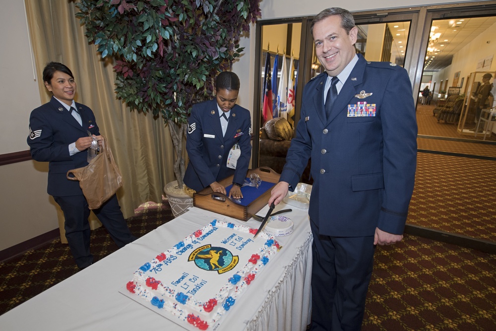 76th ARS Change of Command