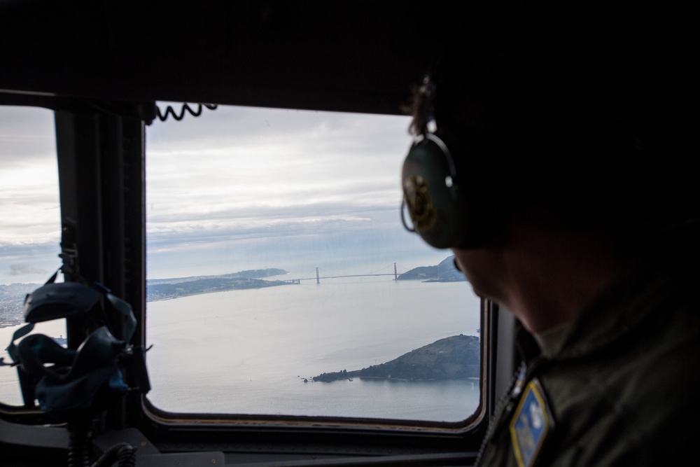 Final flight with a view