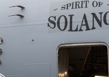 Final flight with a view