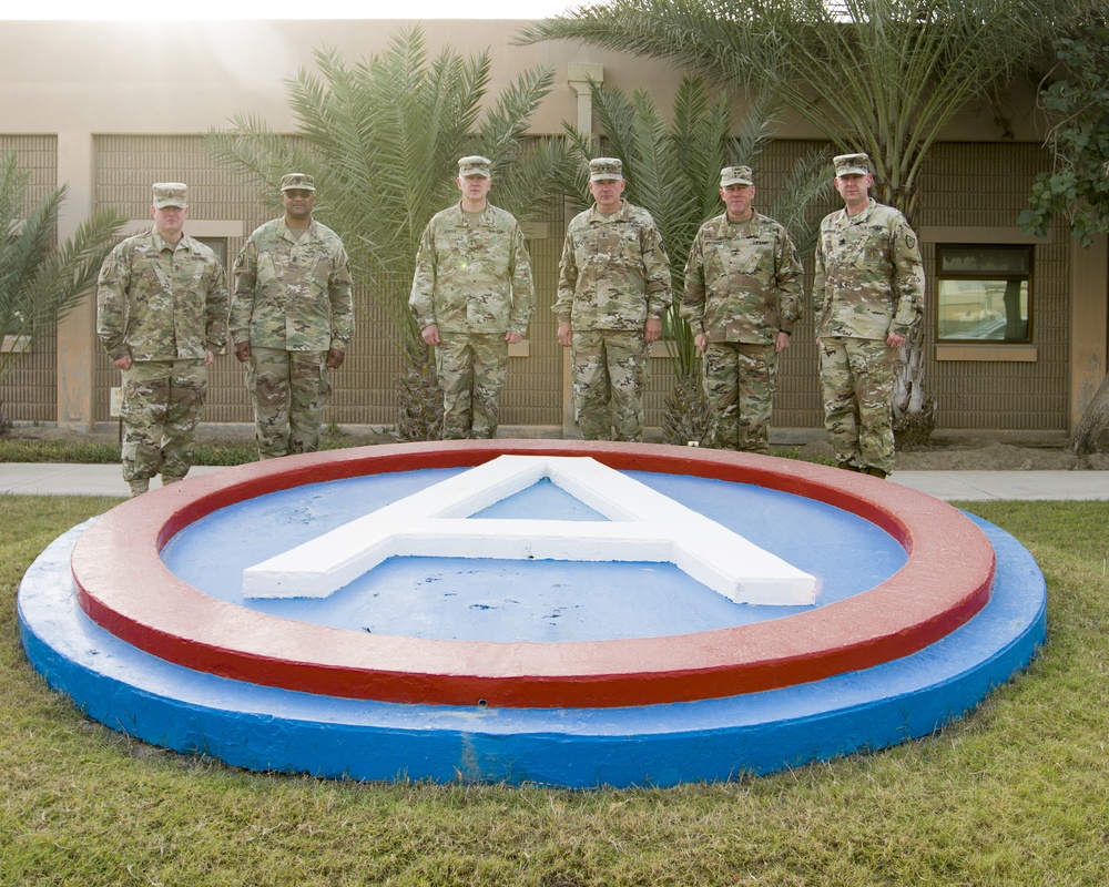 Army Reserve Senior Leaders Visit Camp Arifjan