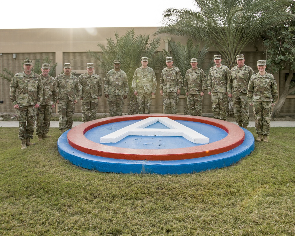 Army Reserve Senior Leaders Visit Camp Arifjan