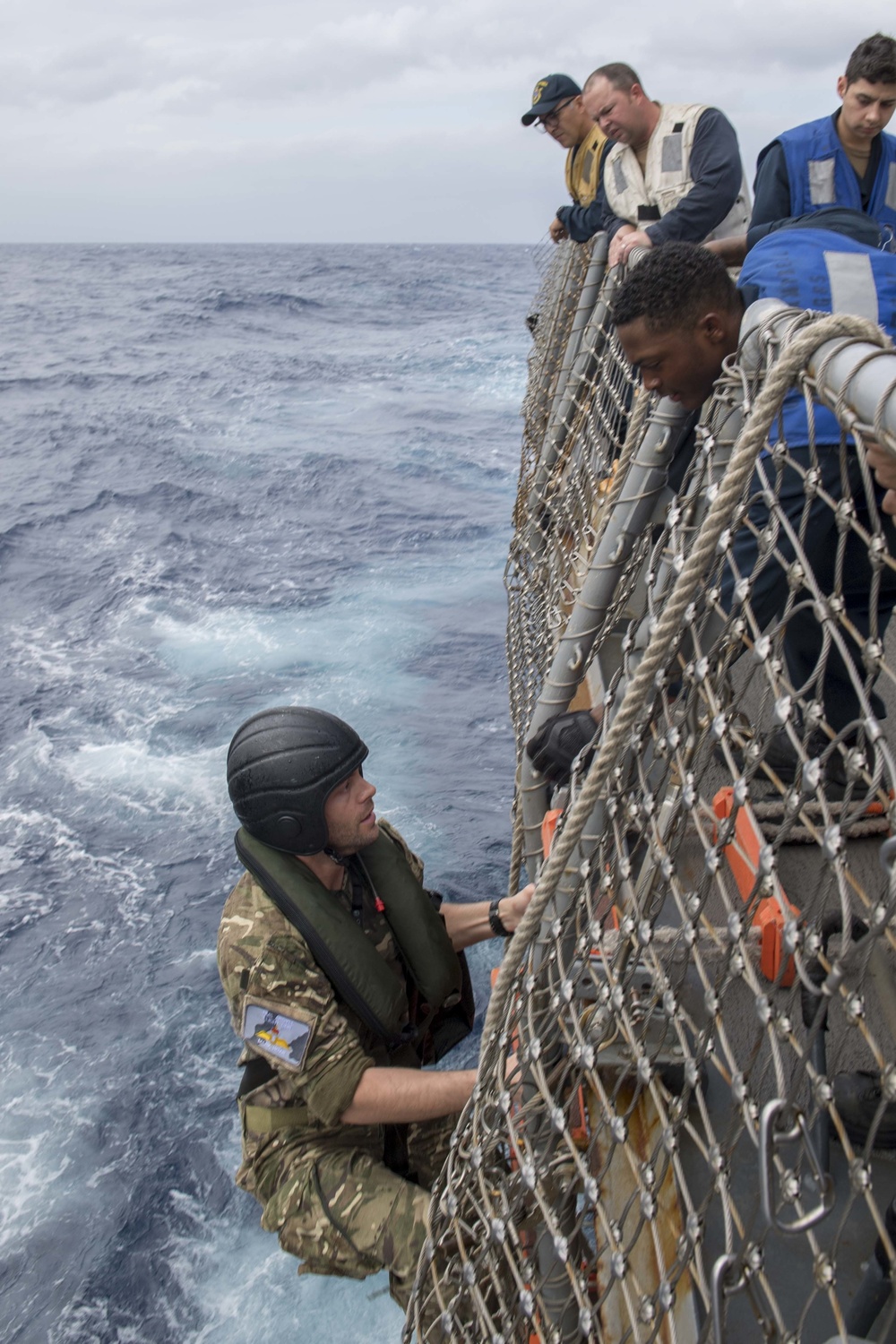 PAX Aboard USS McCampbell