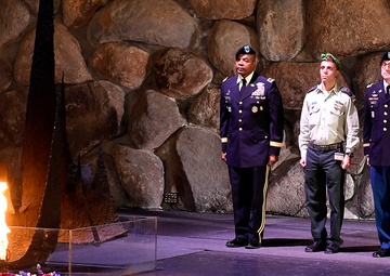 Lt. Gen. Stephen M. Twitty, Deputy Commander, United States European Command,  visit Yad Vashem on January 15, 2019