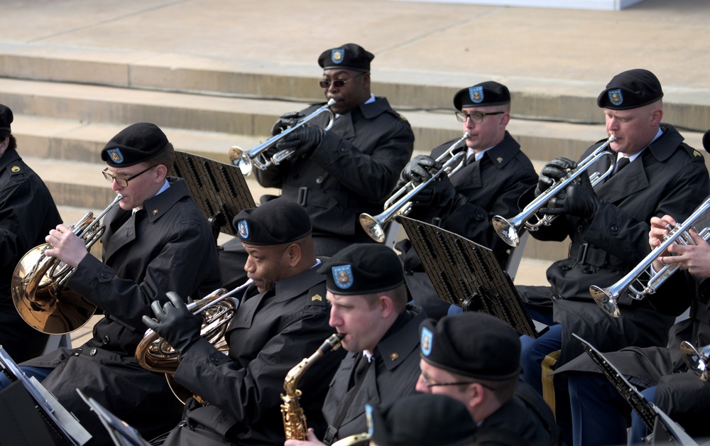 106th Army Band at Arkansas Governor Inauguration