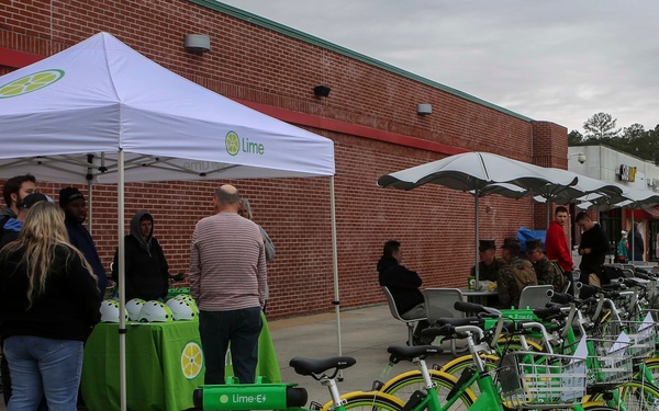 Lime Bikes offer alternatives for Marines
