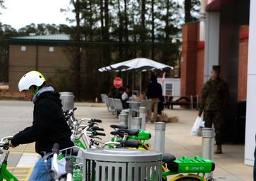 Lime Bikes offer alternatives for Marines