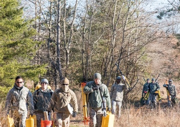 436th CES hones aircraft mishap surveying skills