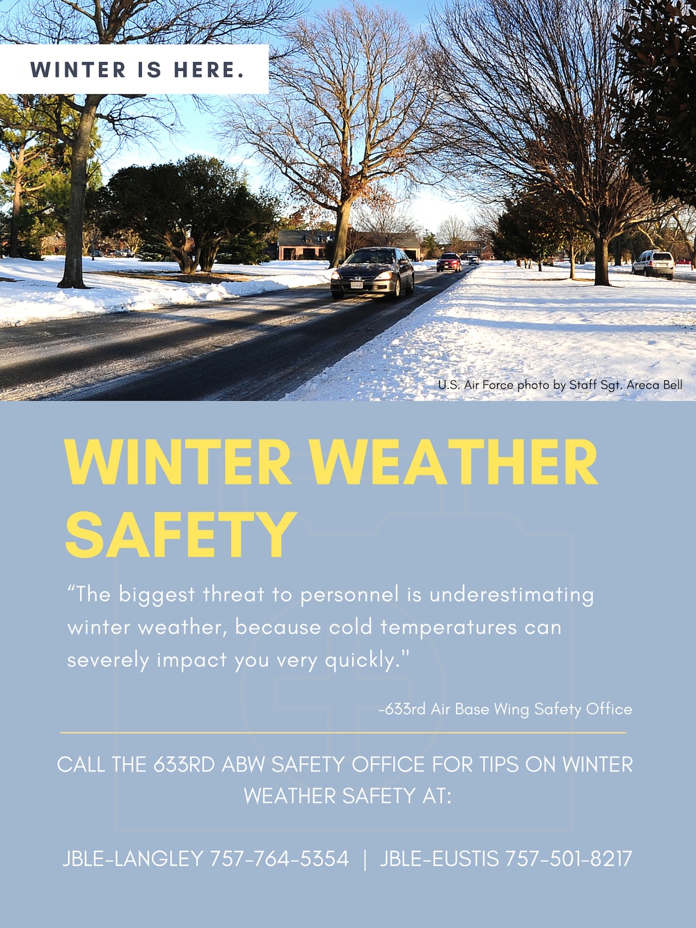 Winter weather safety