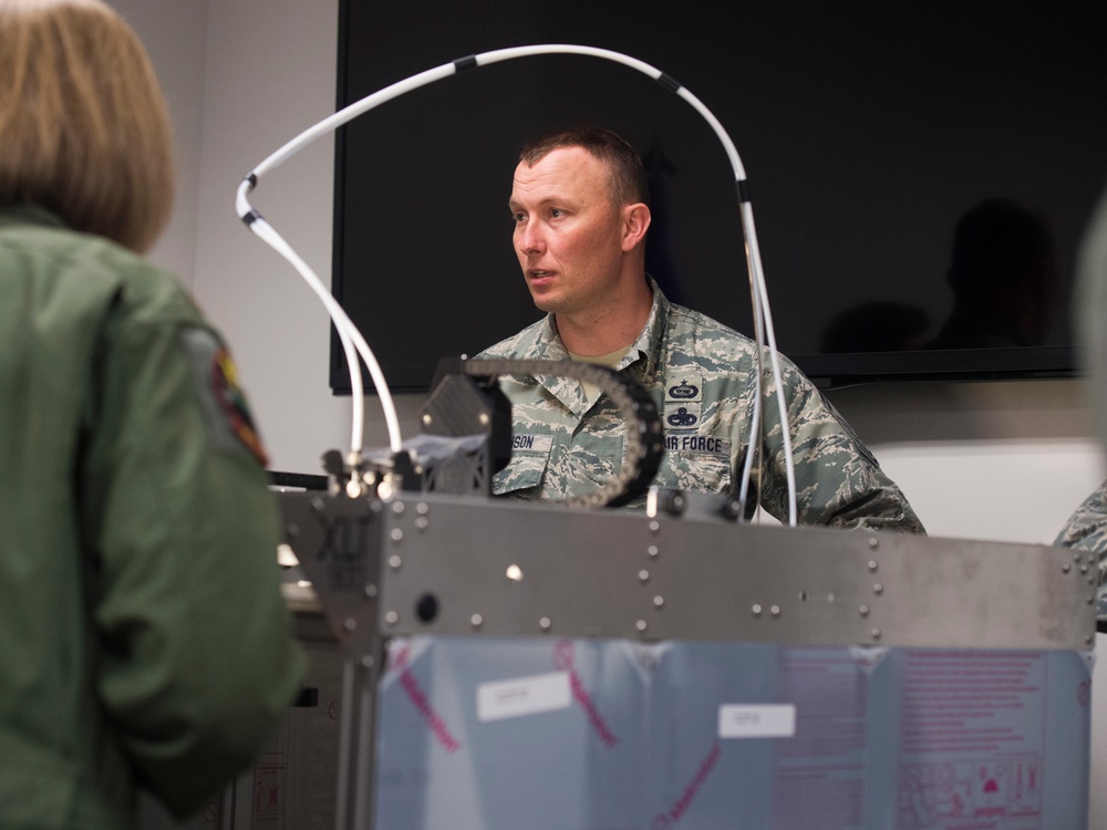 132d Wing members train on 3D printer