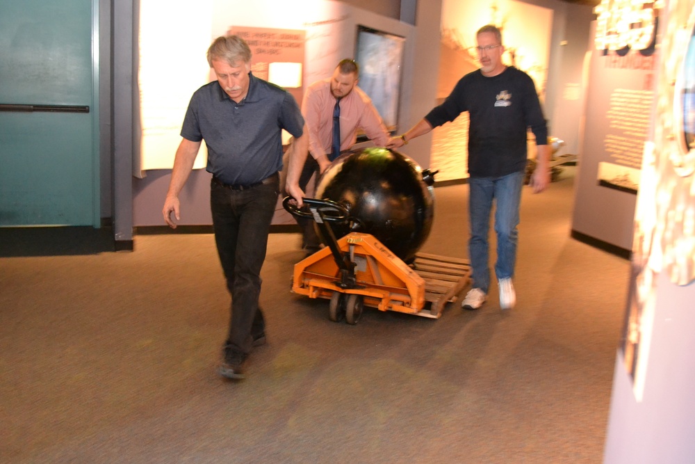 Naval Museum moves large artifact