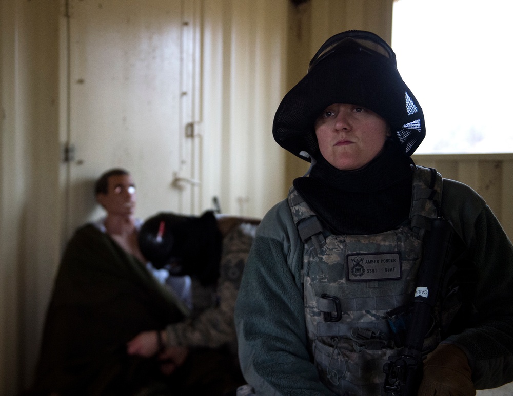 109th AES conducts a Tactical Combat Casualty Care course