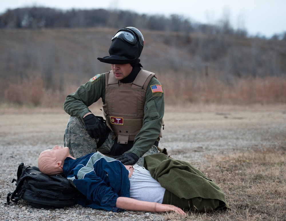 109th AES conducts a Tactical Combat Casualty Care course
