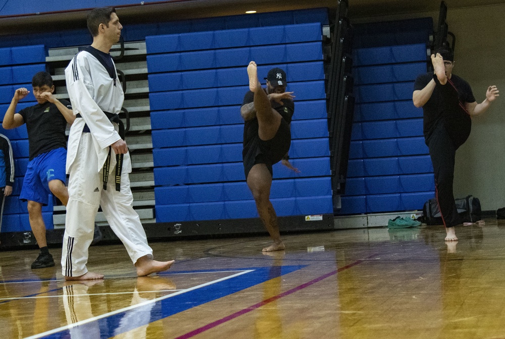 Fort Drum Soldiers take Tae Kwon Do