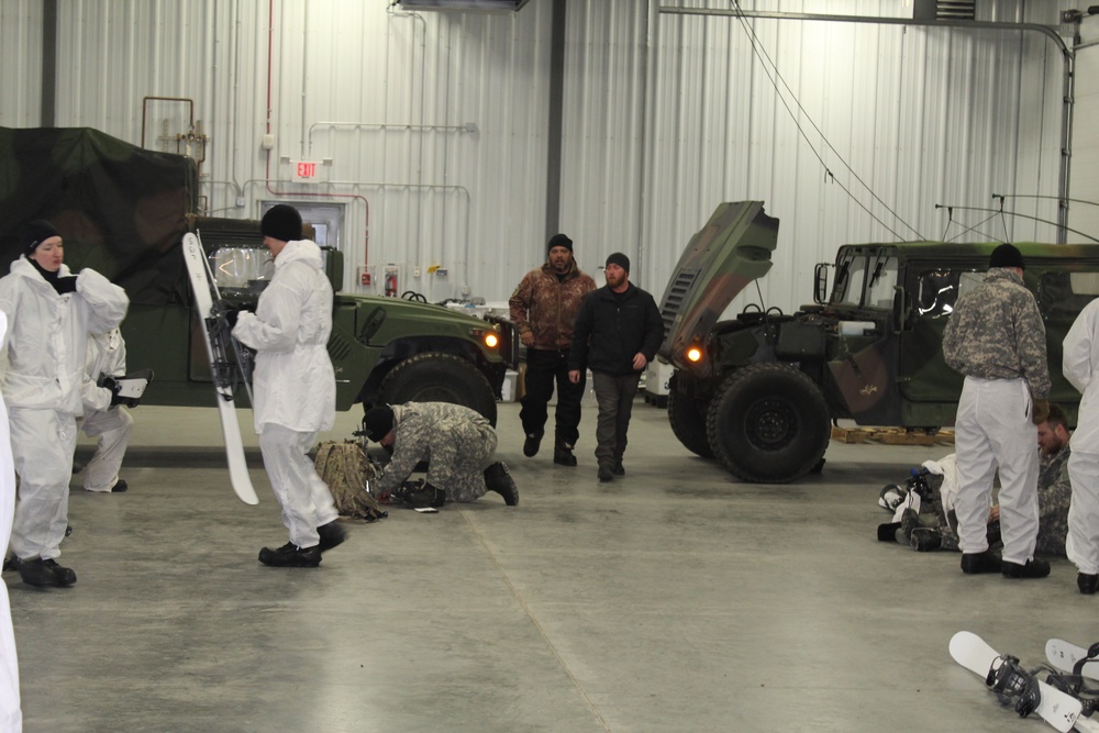 Cold-Weather Operations Course training preparation at Fort McCoy