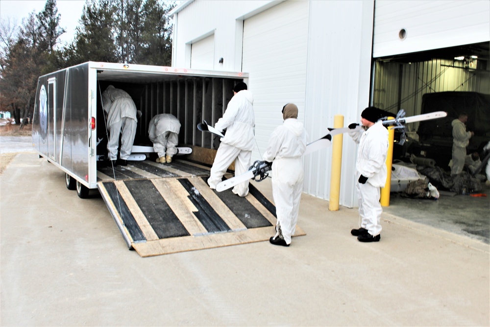 Cold-Weather Operations Course training preparation at Fort McCoy