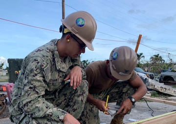 NMCB-3 Seabees support Super Typhoon Yutu Recovery