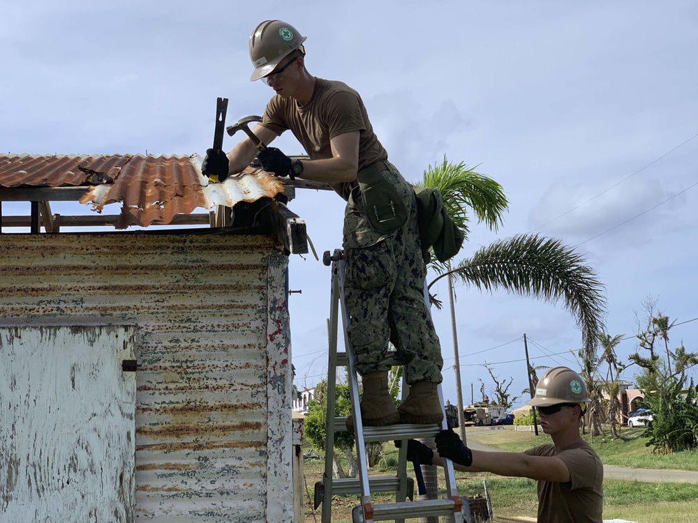 NMCB-3 Seabees support Super Typhoon Yutu Recovery
