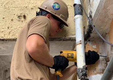 NMCB-3 Seabees support Super Typhoon Yutu Recovery