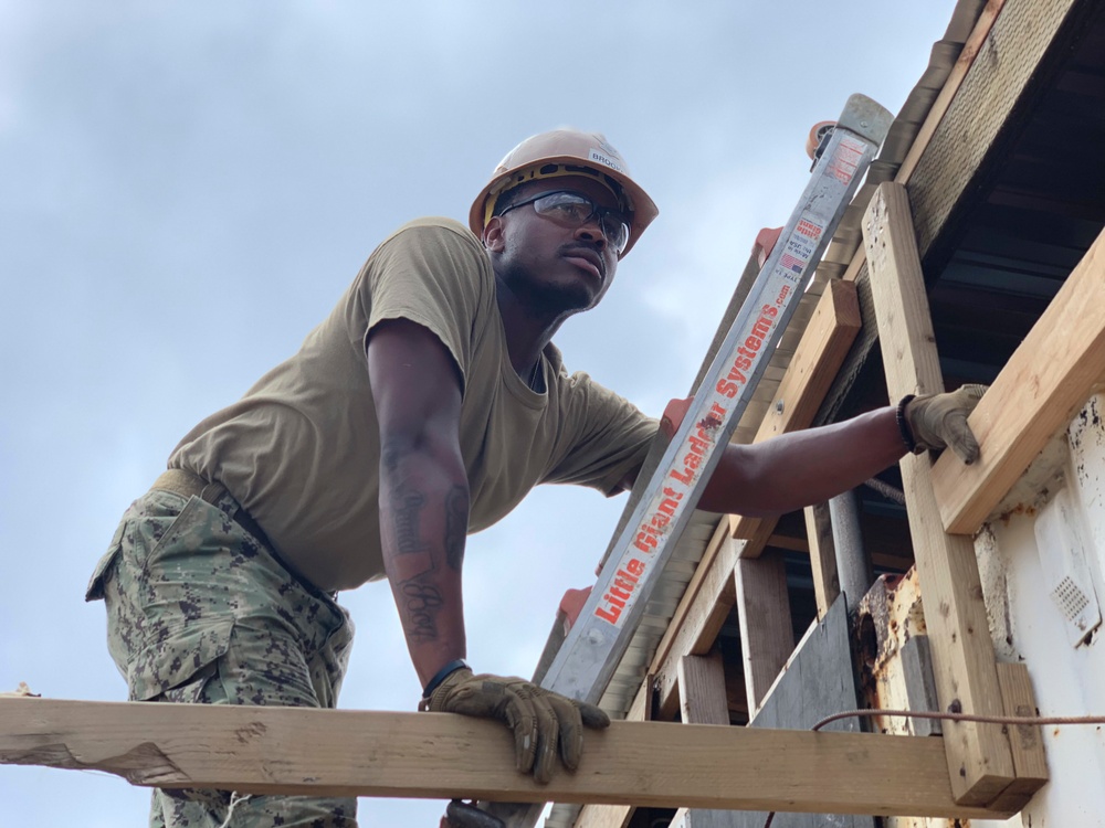 NMCB-3 Seabees support Super Typhoon Yutu Recovery