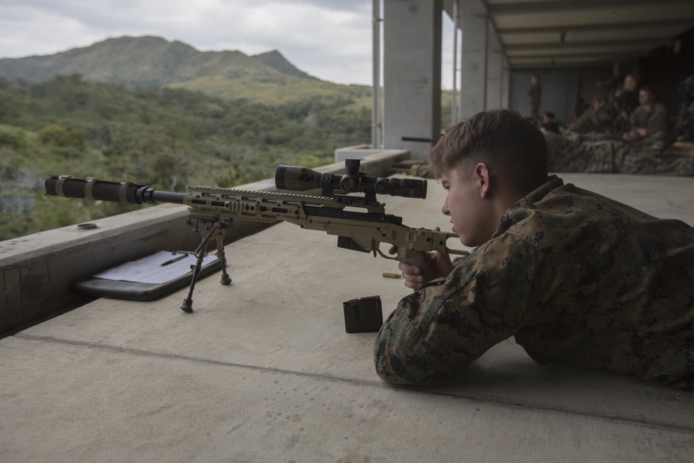 Pre-Sniper course with 3rd Marine Division
