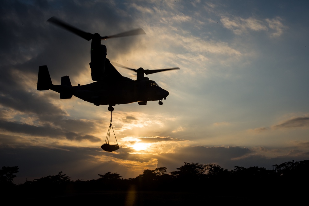 Send It| Landing Support Co. helicopter support teams execute external lift training