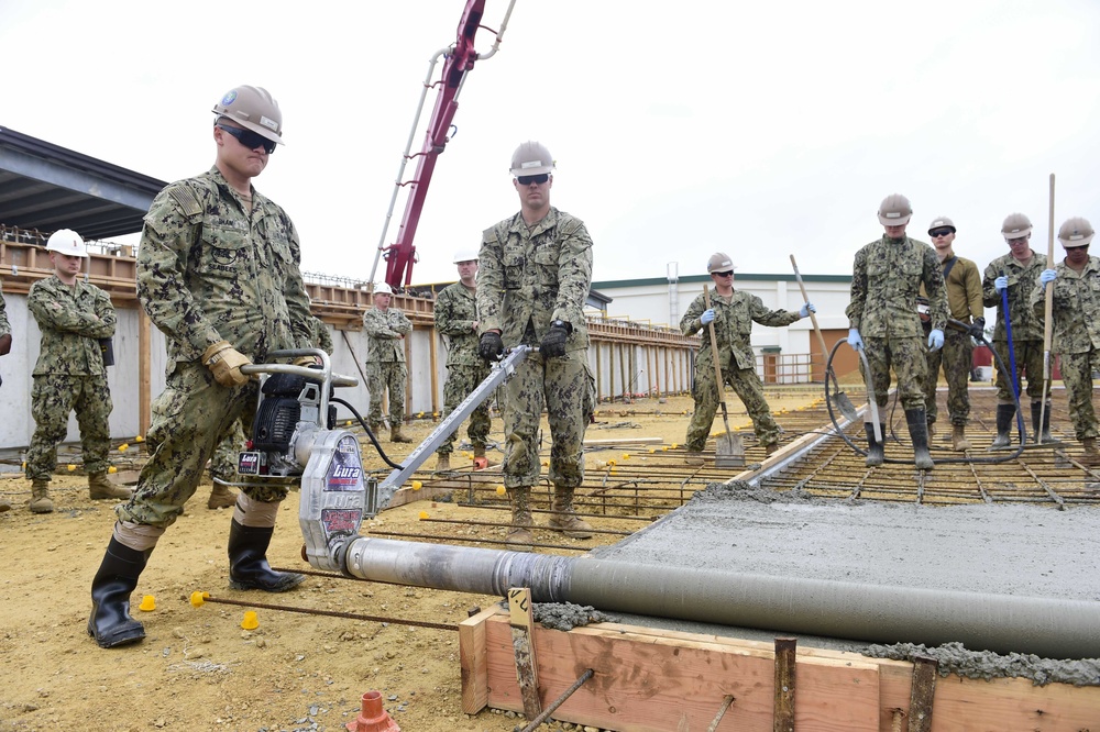 Seabees Construct K-span Structure