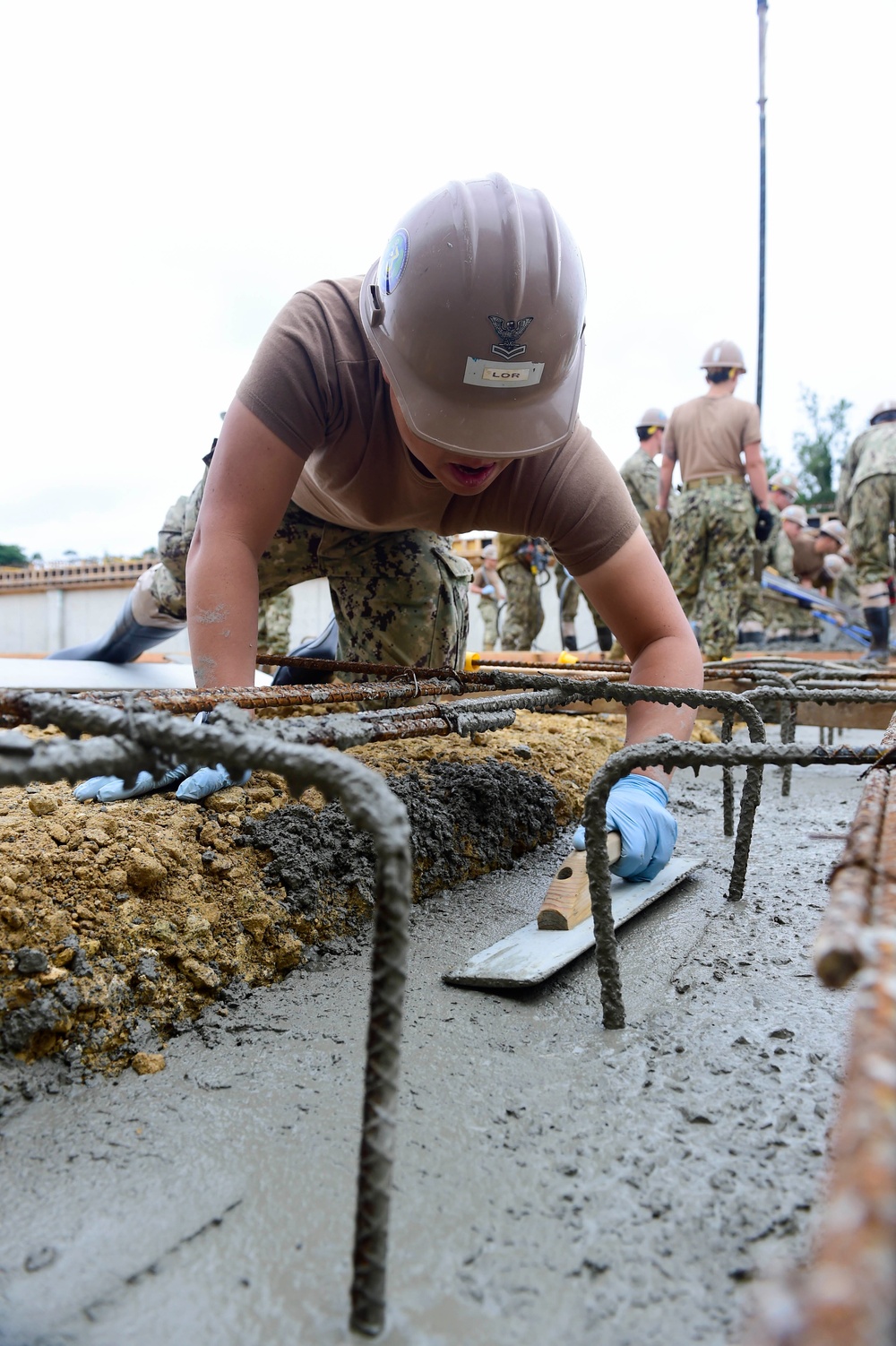 Seabees Construct K-span Structure