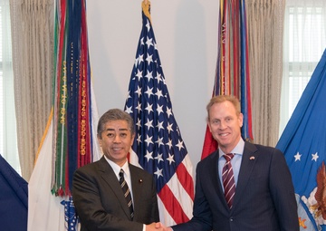 A/SD Patrick M. Shanahan bilateral meeting with Japanese Minister of Defense Iwaya