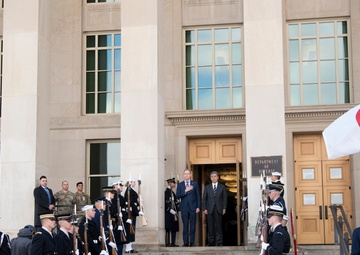 A/SD Patrick M. Shanahan bilateral meeting with Japanese Minister of Defense Iwaya