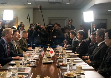 A/SD Patrick M. Shanahan bilateral meeting with Japanese Minister of Defense Iwaya