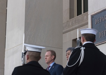 A/SD Patrick M. Shanahan bilateral meeting with Japanese Minister of Defense Iwaya