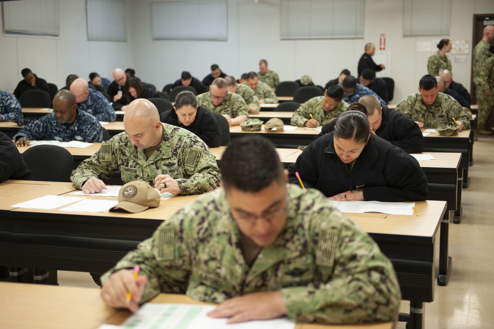 DVIDS Images NMTSC 1st Classes Take Navywide Advancement Exam