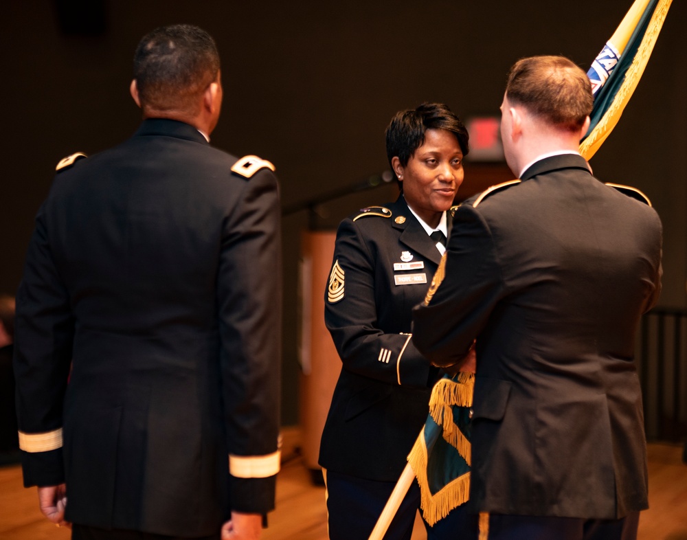 Army HRC installs first female CSM/Senior Enlisted Leader