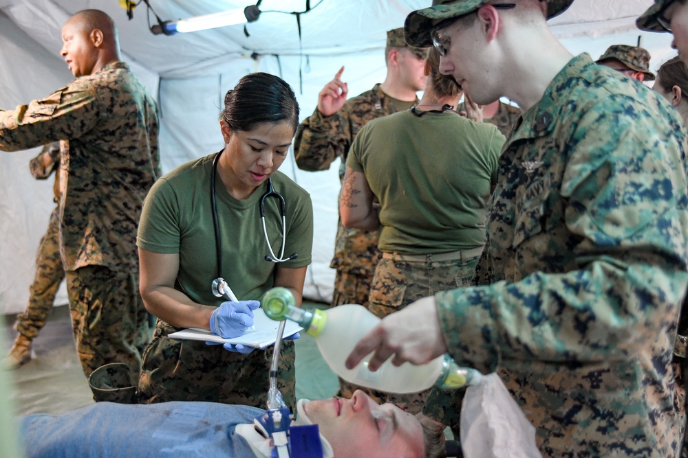 Nurses of 1st Medical Battalion