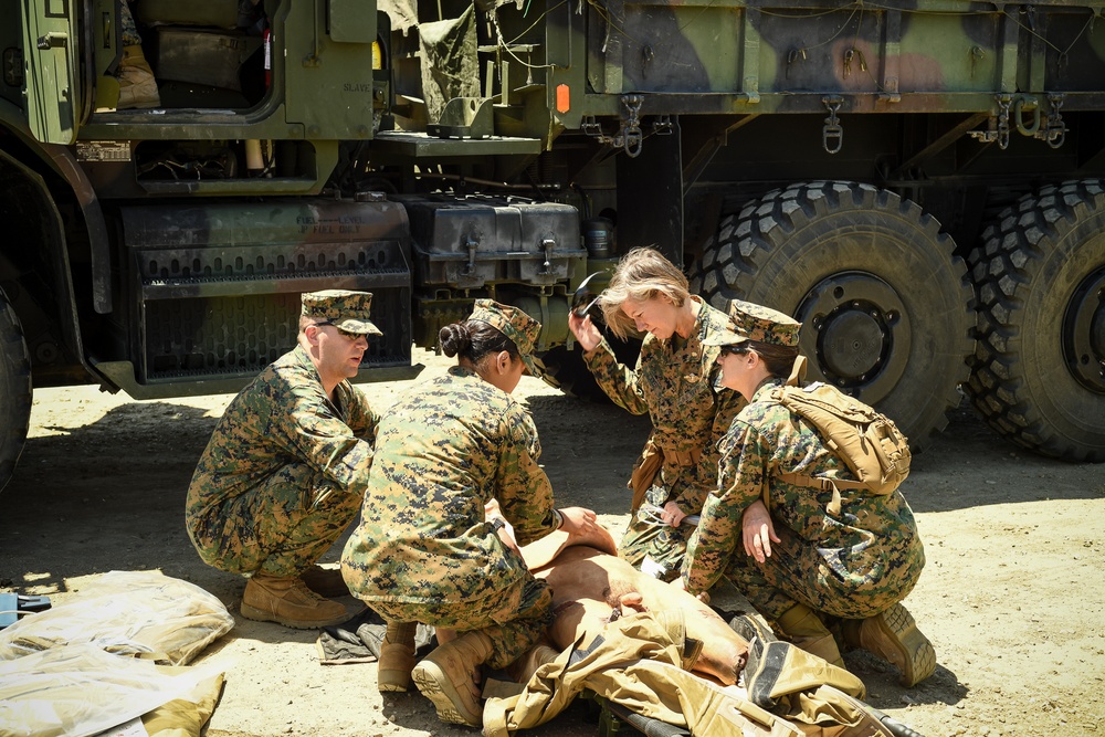 Nurses of 1st Medical Battalion