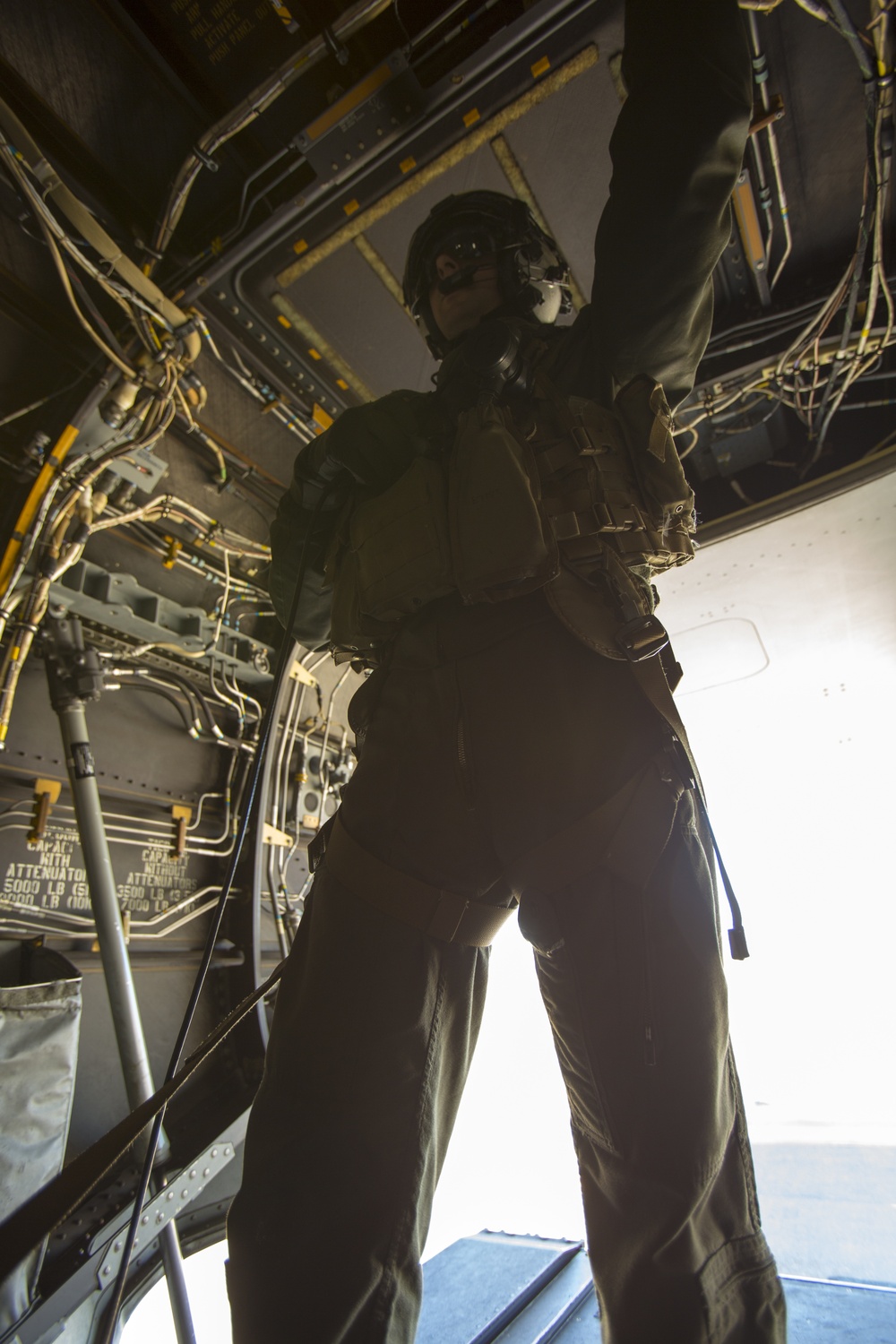 MARFORCOM Marines, Sailors experience an MV-22 Osprey Familiarization Flight with VMM-774